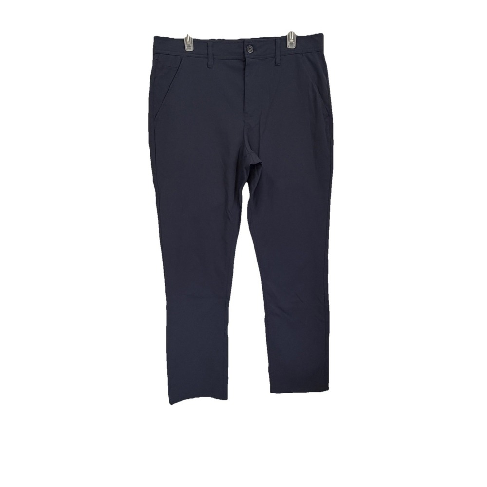 Weatherproof Men's Dark Gray Nylon Blend Pants Regular Fit Straight Leg Stretch